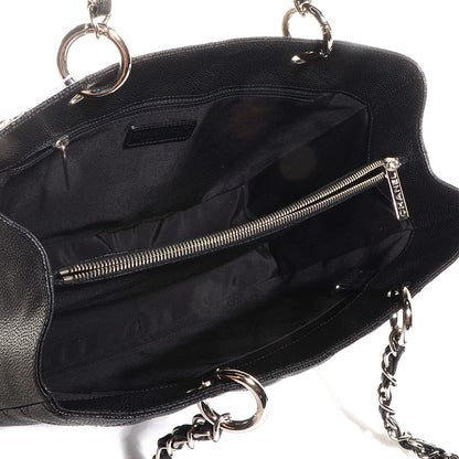 Chanel Caviar Grand Shopping Tote GST Black 3 of 7
