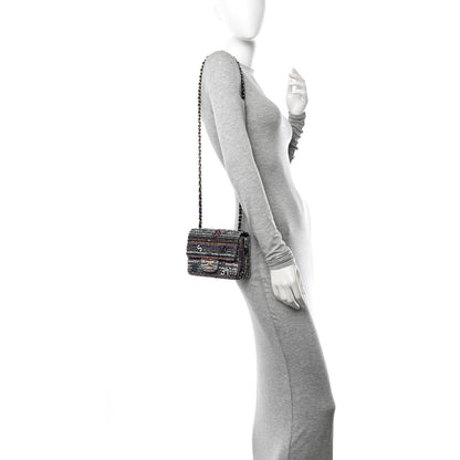 Chanel Mixed Fibers Sequin Quilted Mini Flap Multicolor 2 of 10