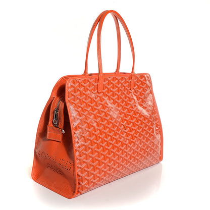 Goyard Goyardine Sac Hardy Pet Carrier PM Orange 4 of 12