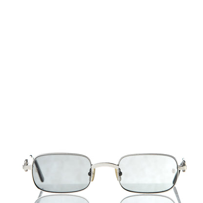 Cartier Must De Oval Sunglasses Silver 2 of 8