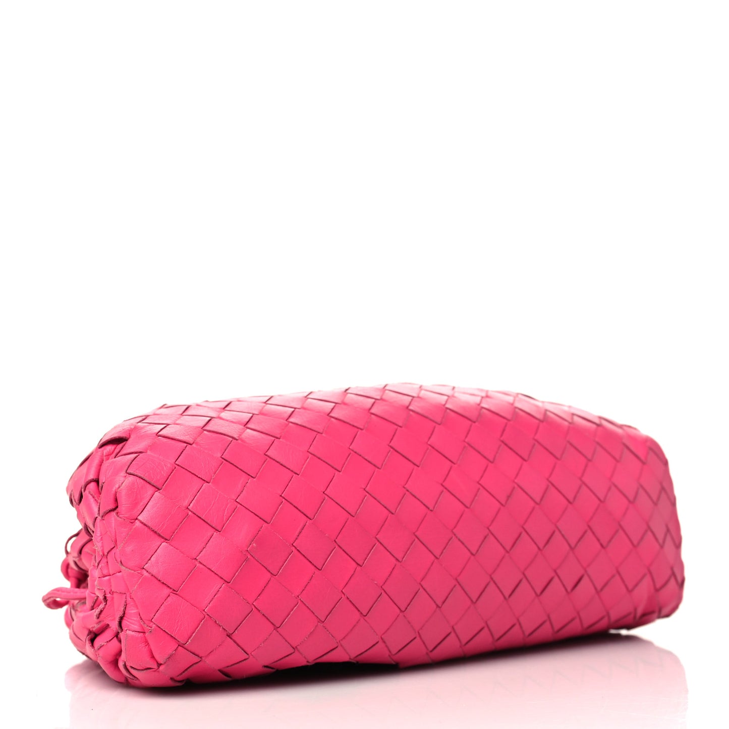 Nappa Intrecciato The Mini Pouch Rosa Shock