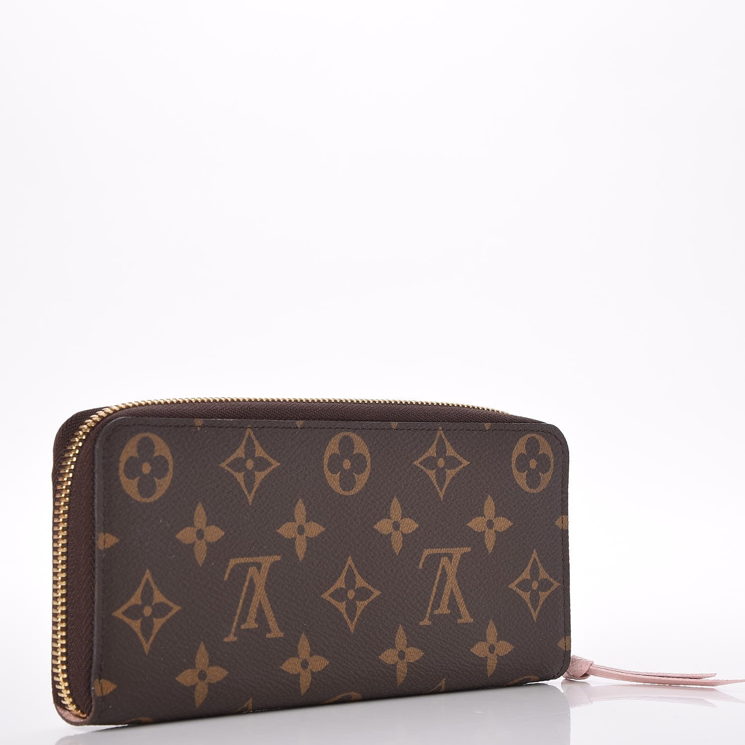 Louis Vuitton Monogram Clemence Wallet Rose Ballerine 3 of 8