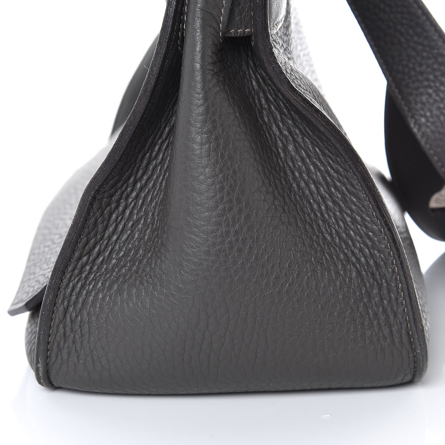 Hermes Taurillon Clemence Bicolor Jypsiere 34 Ardoise Gris Tourterelle 9 of 32