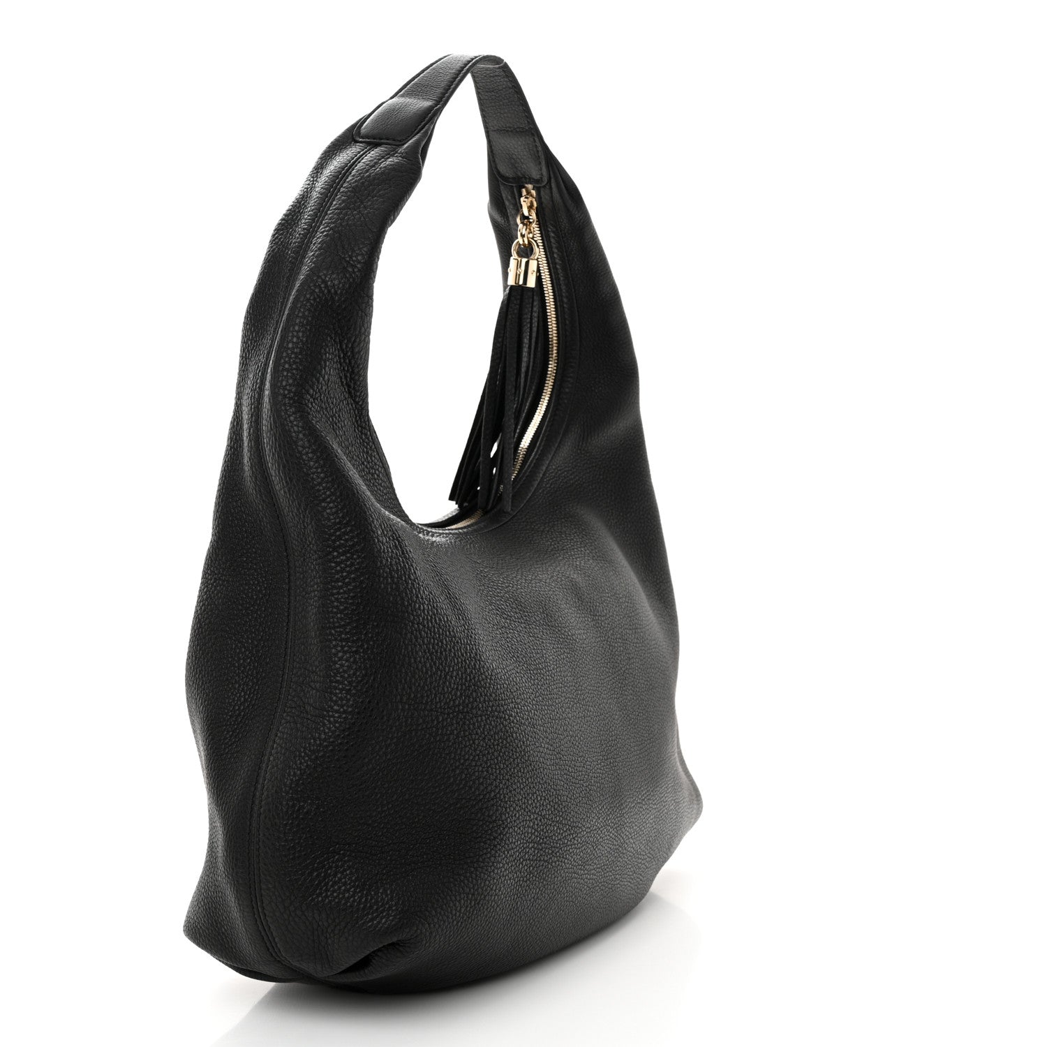 Gucci Pebbled Calfskin Soho Hobo Black 3 of 10