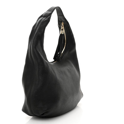 Gucci Pebbled Calfskin Soho Hobo Black 3 of 10