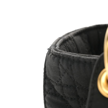 Christian Dior Nylon Cannage Medium Lady Dior Black 12 of 14
