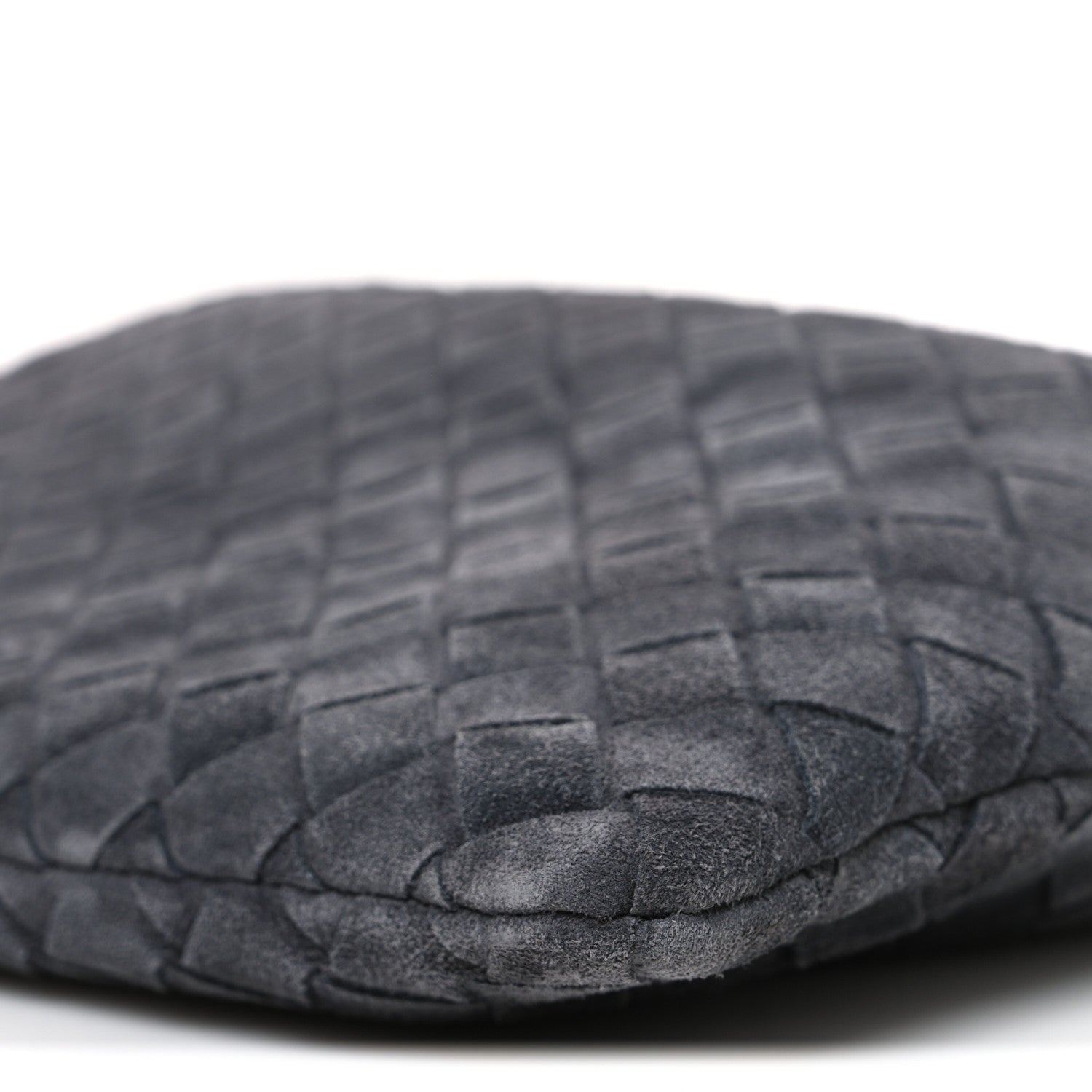 Bottega Veneta Suede Calfskin Intrecciato Medium Dustbag Grey 11 of 11