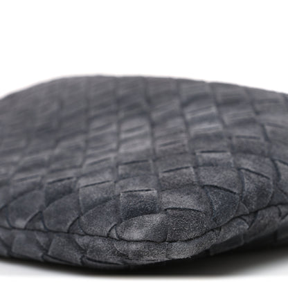 Bottega Veneta Suede Calfskin Intrecciato Medium Dustbag Grey 11 of 11