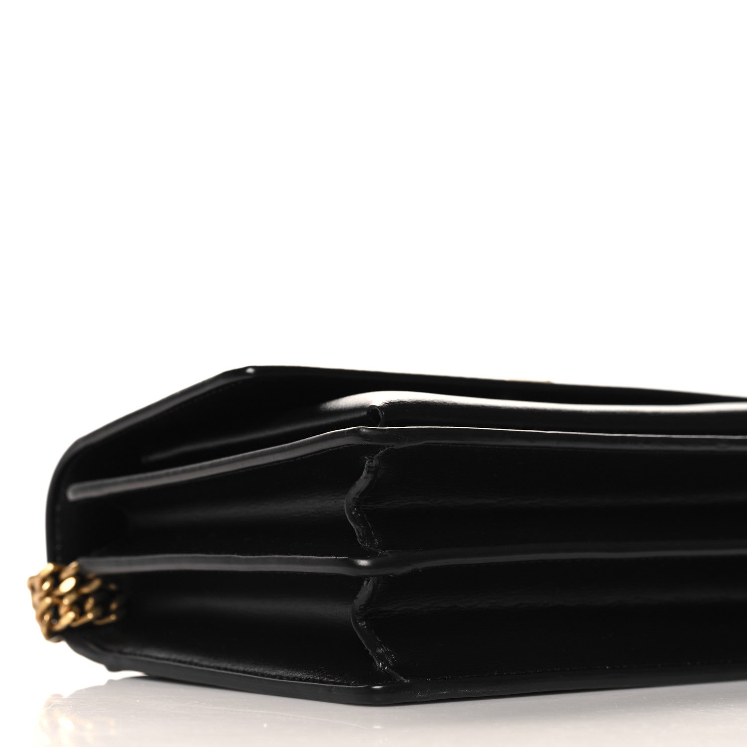 Saint Laurent Calfskin Medium Monogram Sunset Black 9 of 10