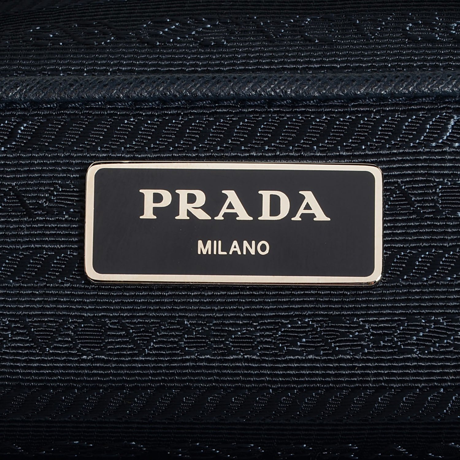 Prada Tessuto Nylon Vela Medium Backpack Blue 6 of 10