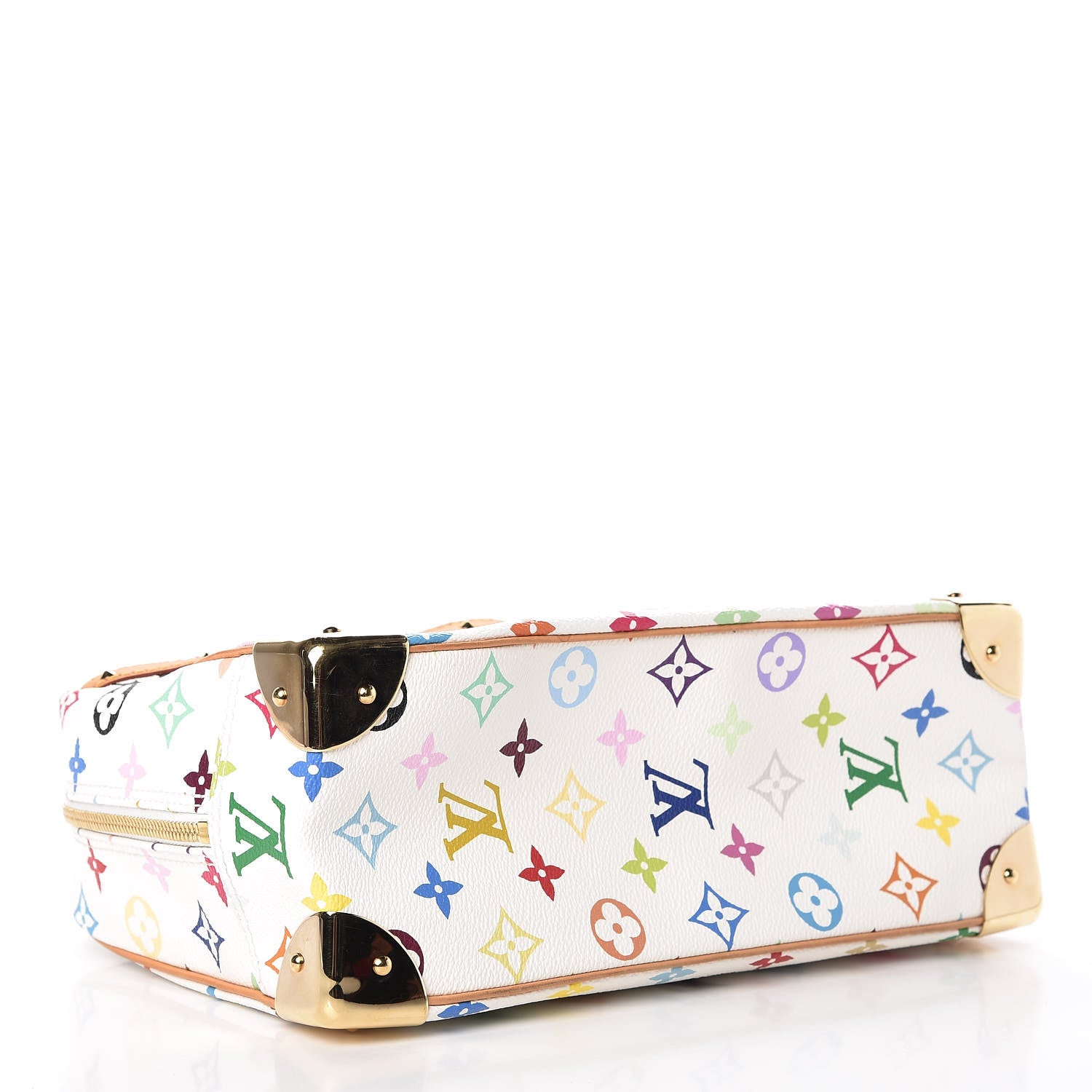 Louis Vuitton Monogram Multicolor Trouville White 4 of 10