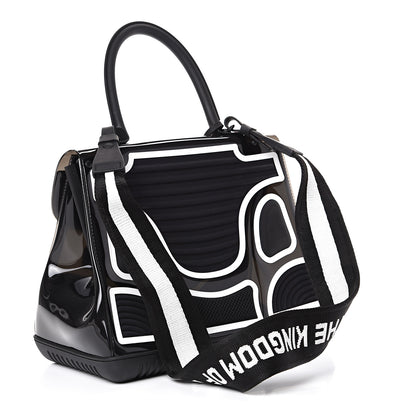 Delvaux PVC Lycra Champion Brillant Satchel Black 2 of 11
