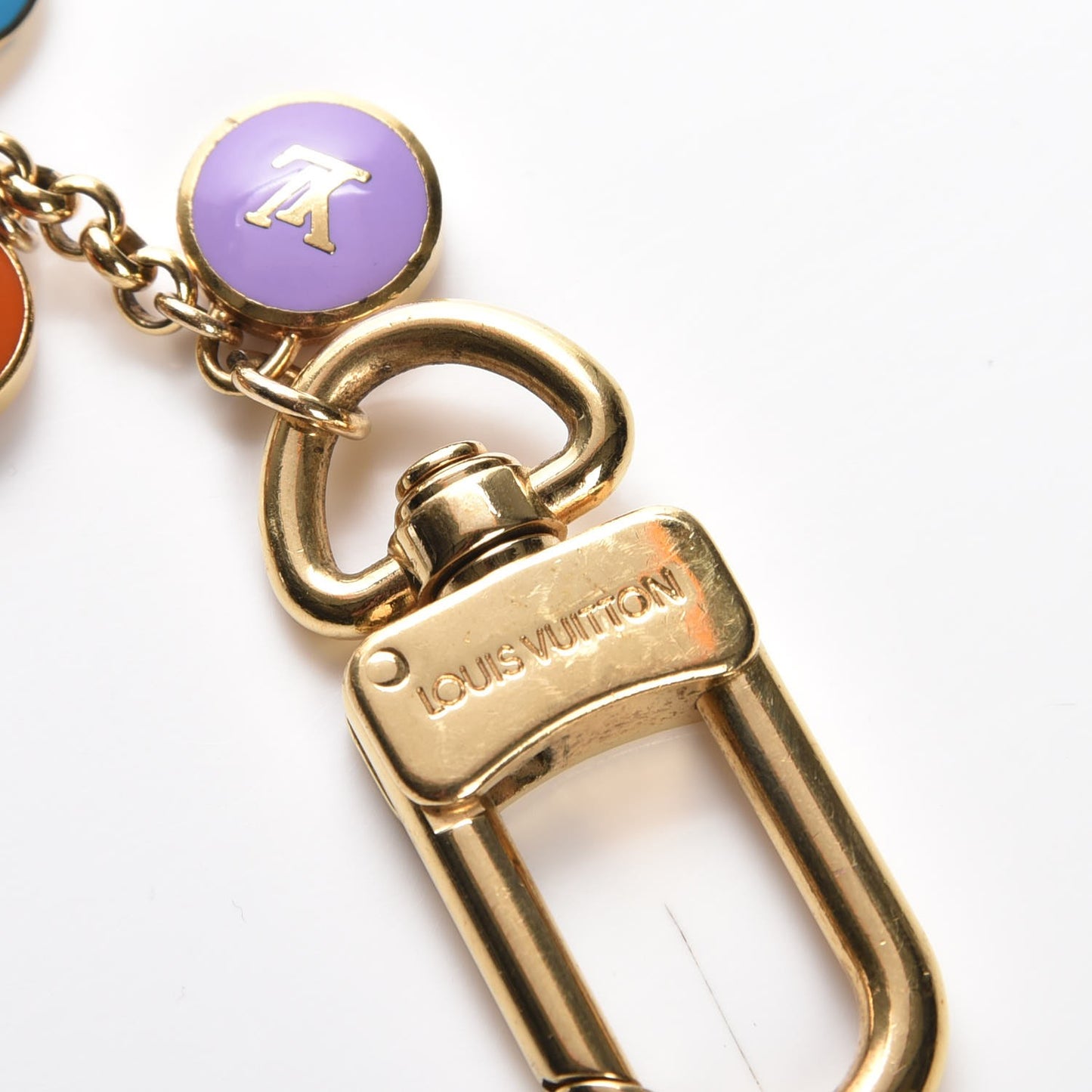 Pastilles Key Chain Bag Charm Multicolor