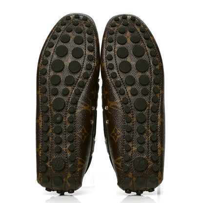 Louis Vuitton Patent Reverse Monogram Gloria Loafers 38.5 4 of 5