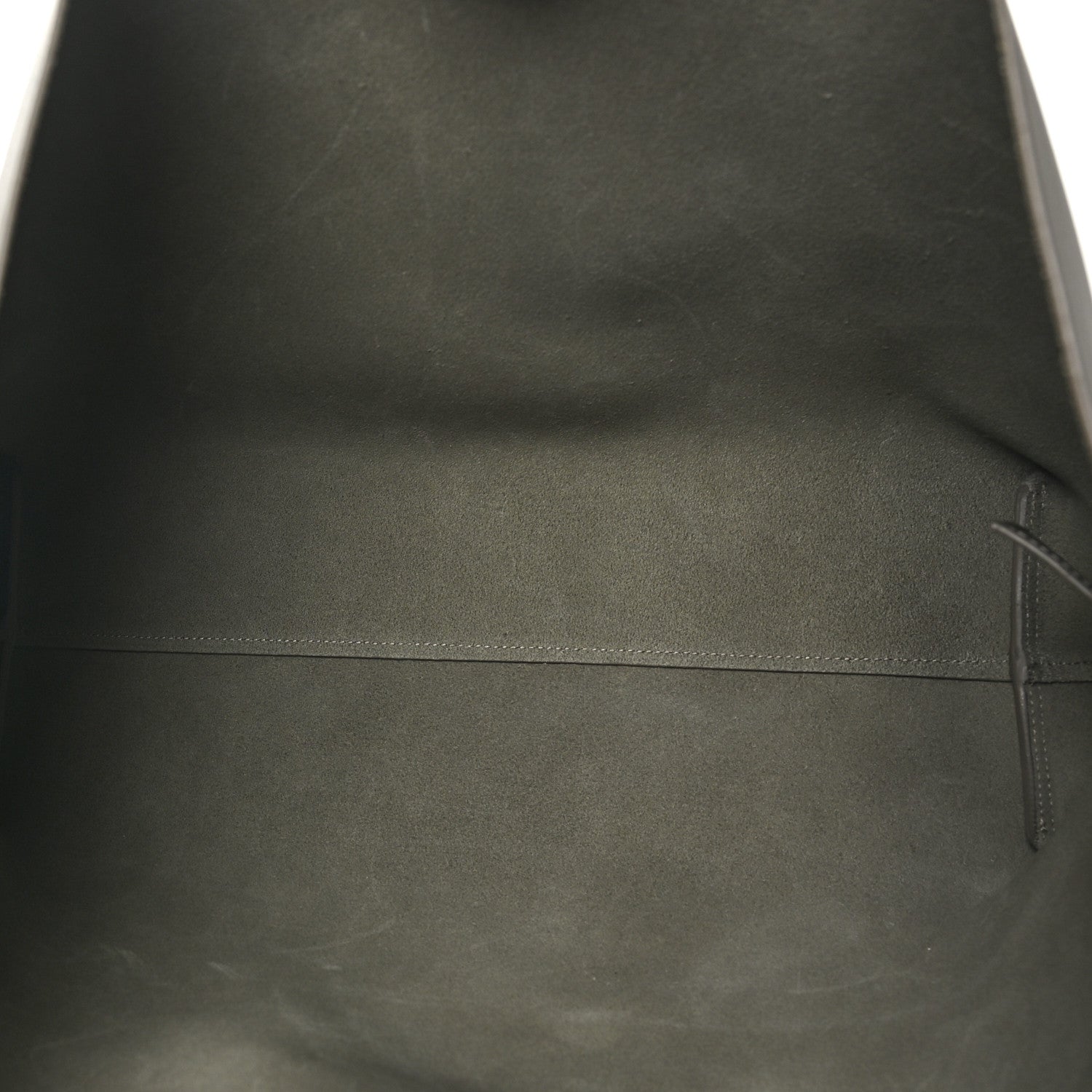 Saint Laurent Calfskin Large Shopping Tote Kaki Militaire 6 of 11