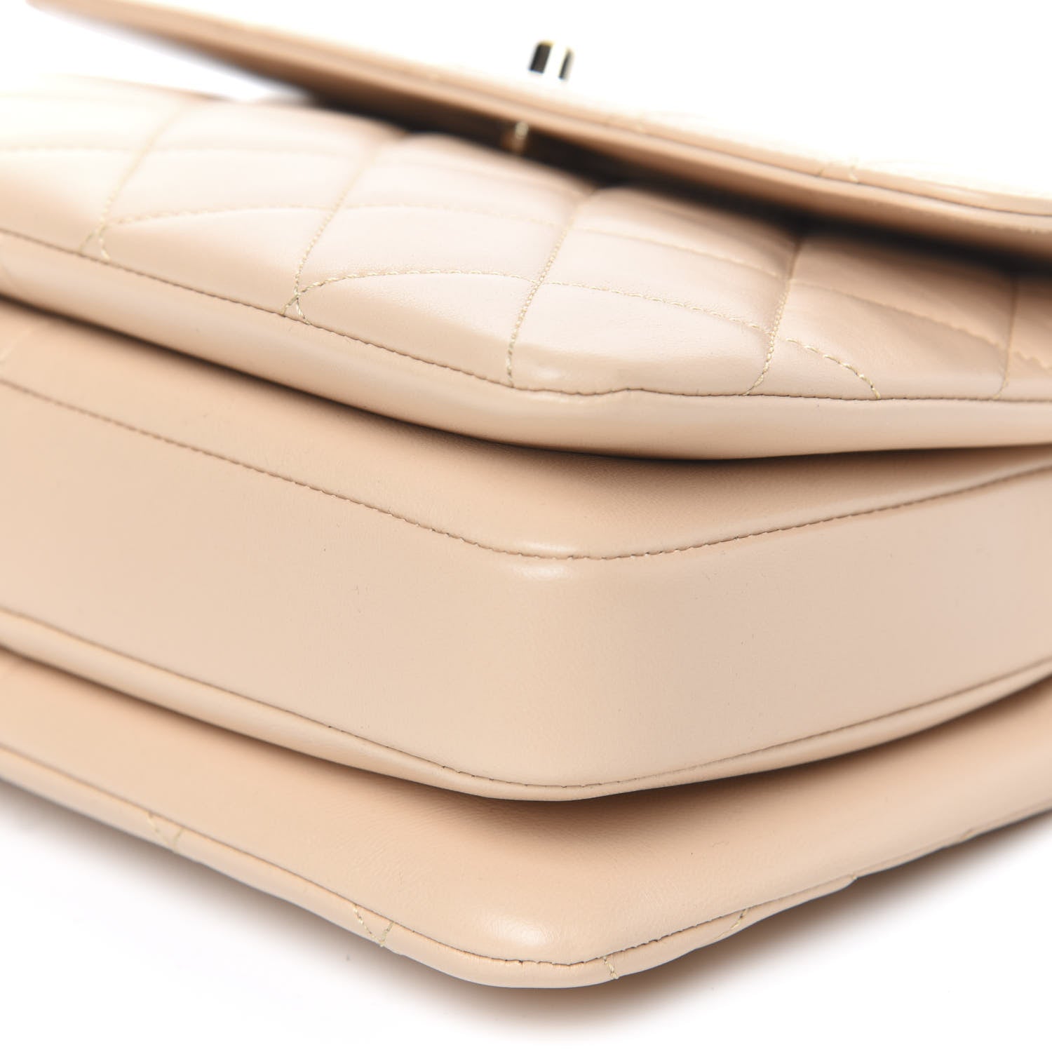 Chanel Lambskin Quilted Small Trendy CC Dual Handle Flap Bag Beige 9 of 10