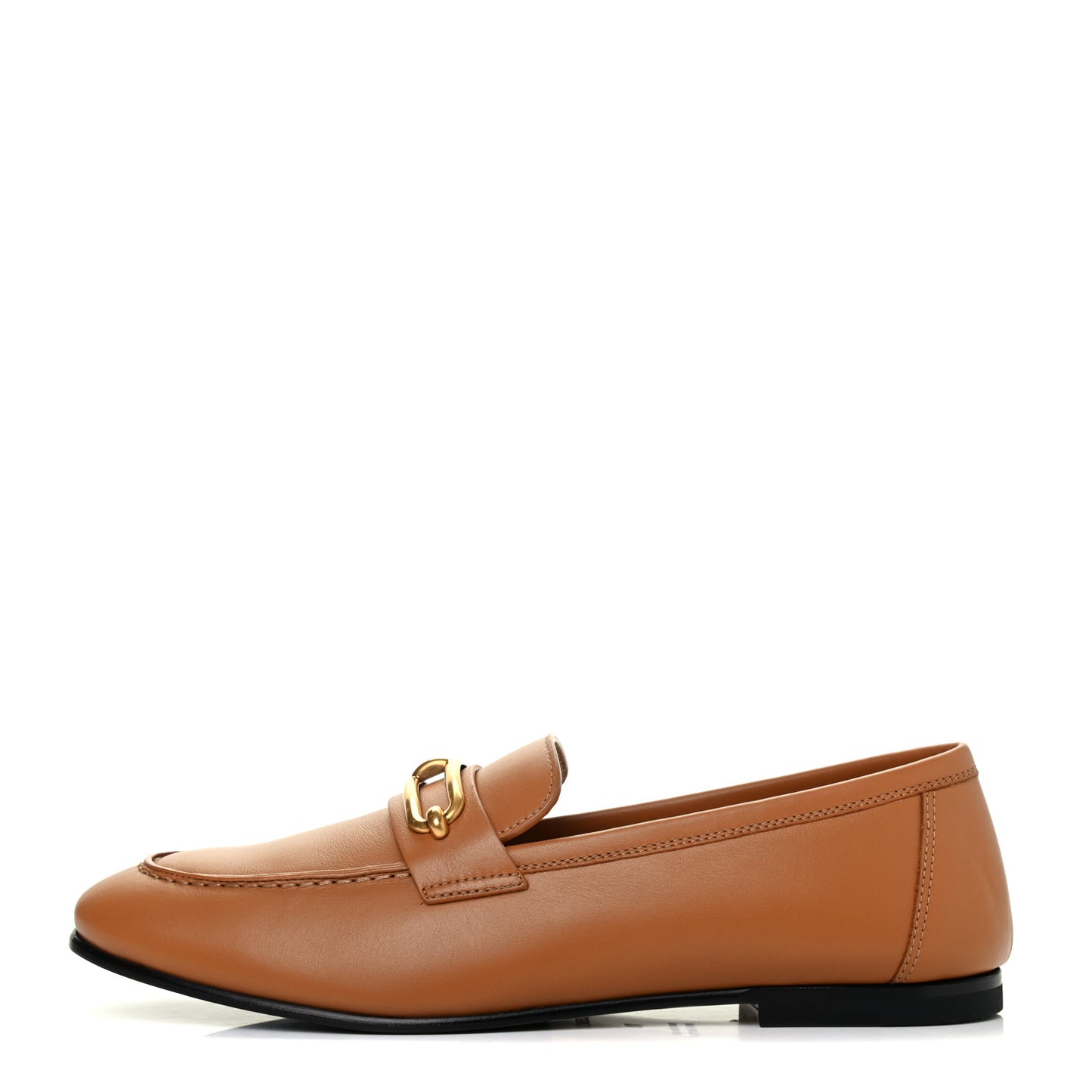 Calfskin Colette Loafer 38 Beige Dore