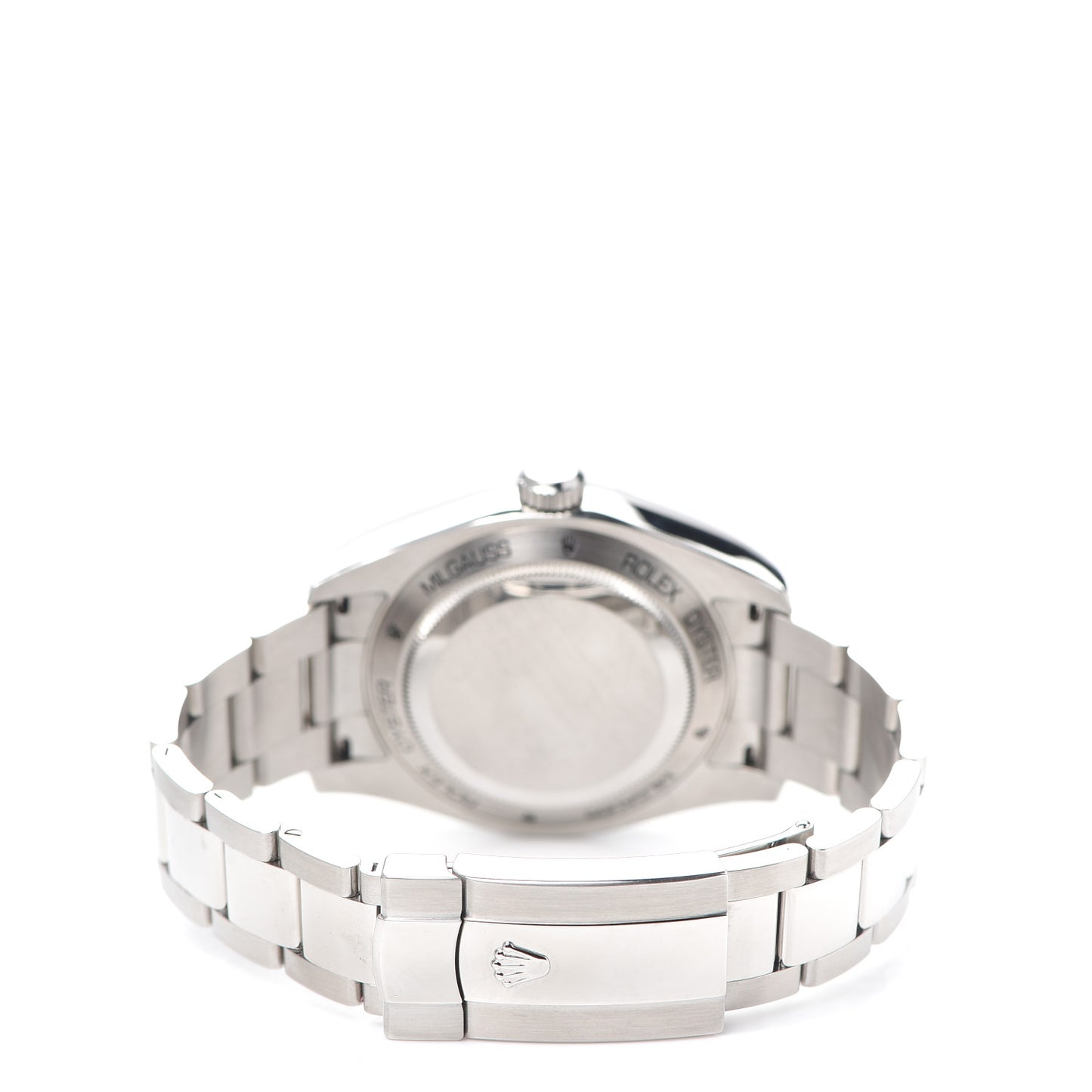 Stainless Steel 40mm Oyster Perpetual Milgauss Watch Black Dial 116400GV