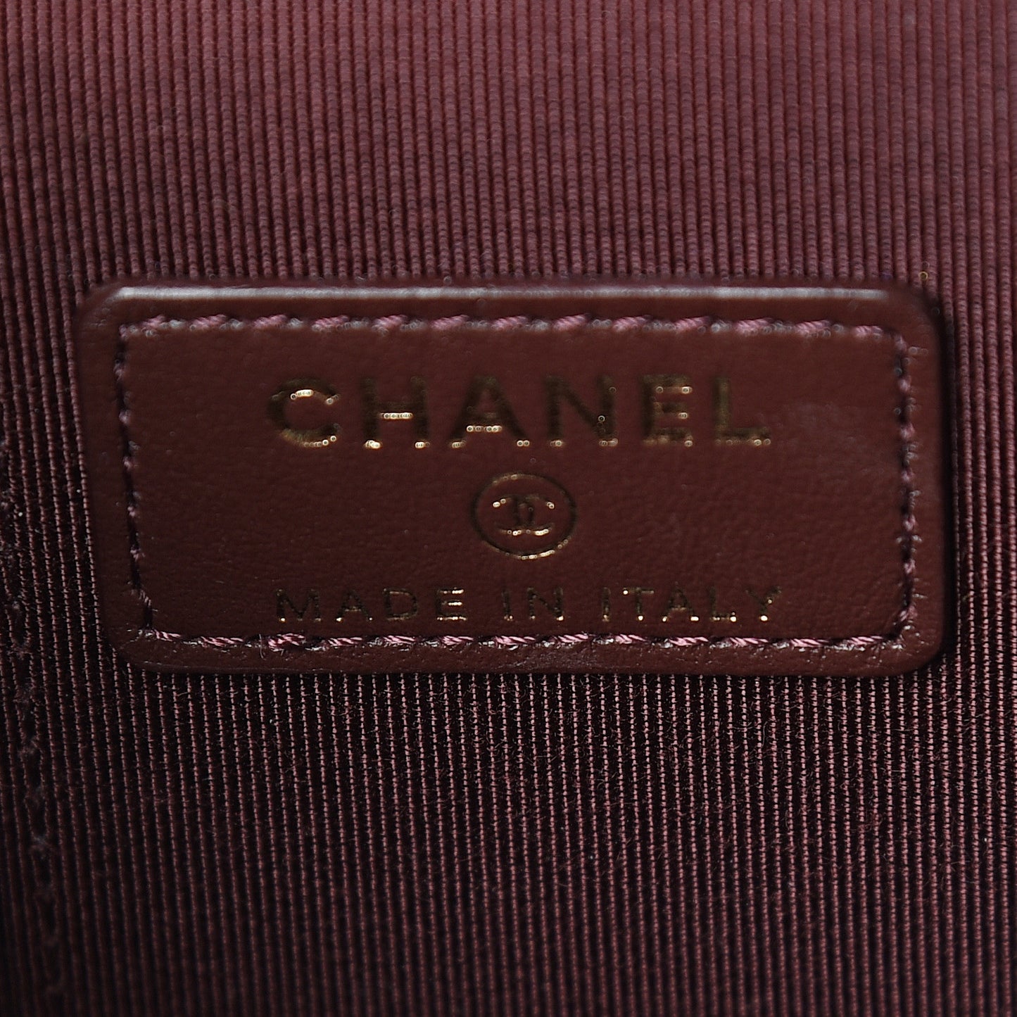 Caviar Quilted Mini Vanity Case With Chain Black