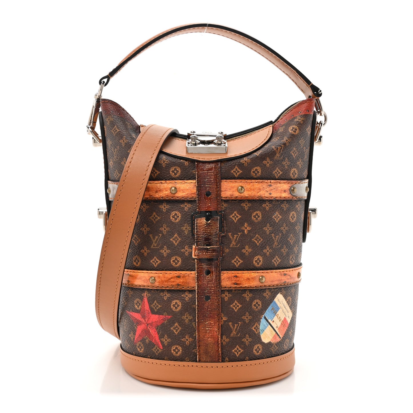 Transformed Monogram Time Trunk Duffle Bag