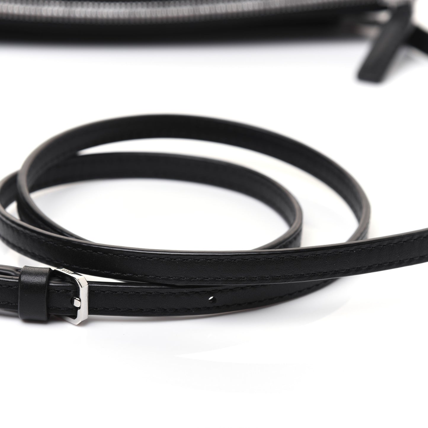 Visetos Medium Crossbody Pouch Black