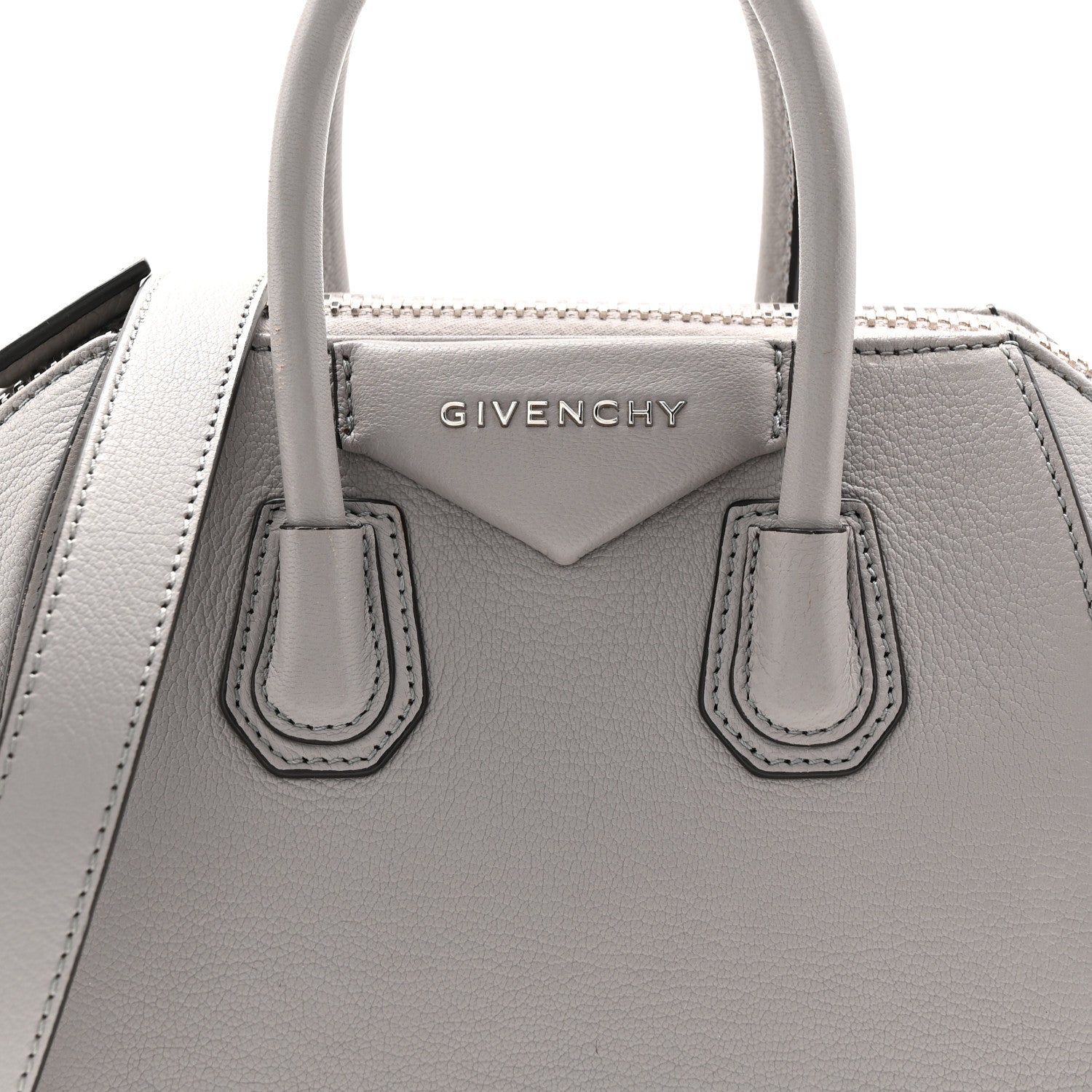 Givenchy Sugar Goatskin Small Antigona Pearl Grey 8 of 11