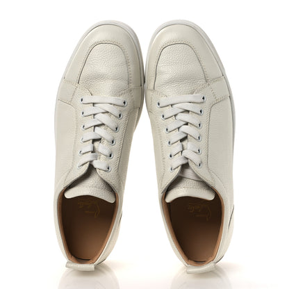 Christian Louboutin Grained Calfskin Rantulow Flat Sneakers 43.5 Latte 2 of 12