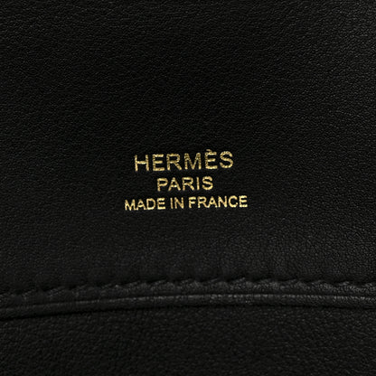 Hermes Swift Kelly Cut Clutch Pochette Black 6 of 11