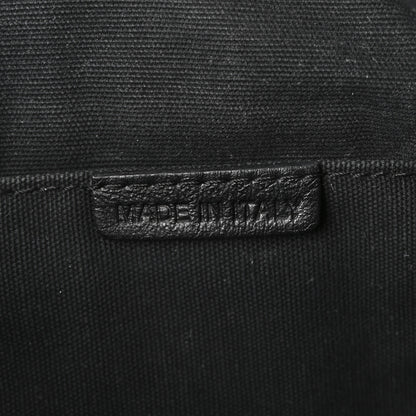Burberry Haymarket Check Crossbody Messenger Bag Black 7 of 10
