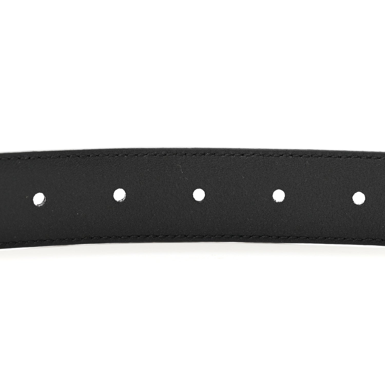 Gucci Guccissima Signature 30mm Belt 75 30 Black 5 of 5