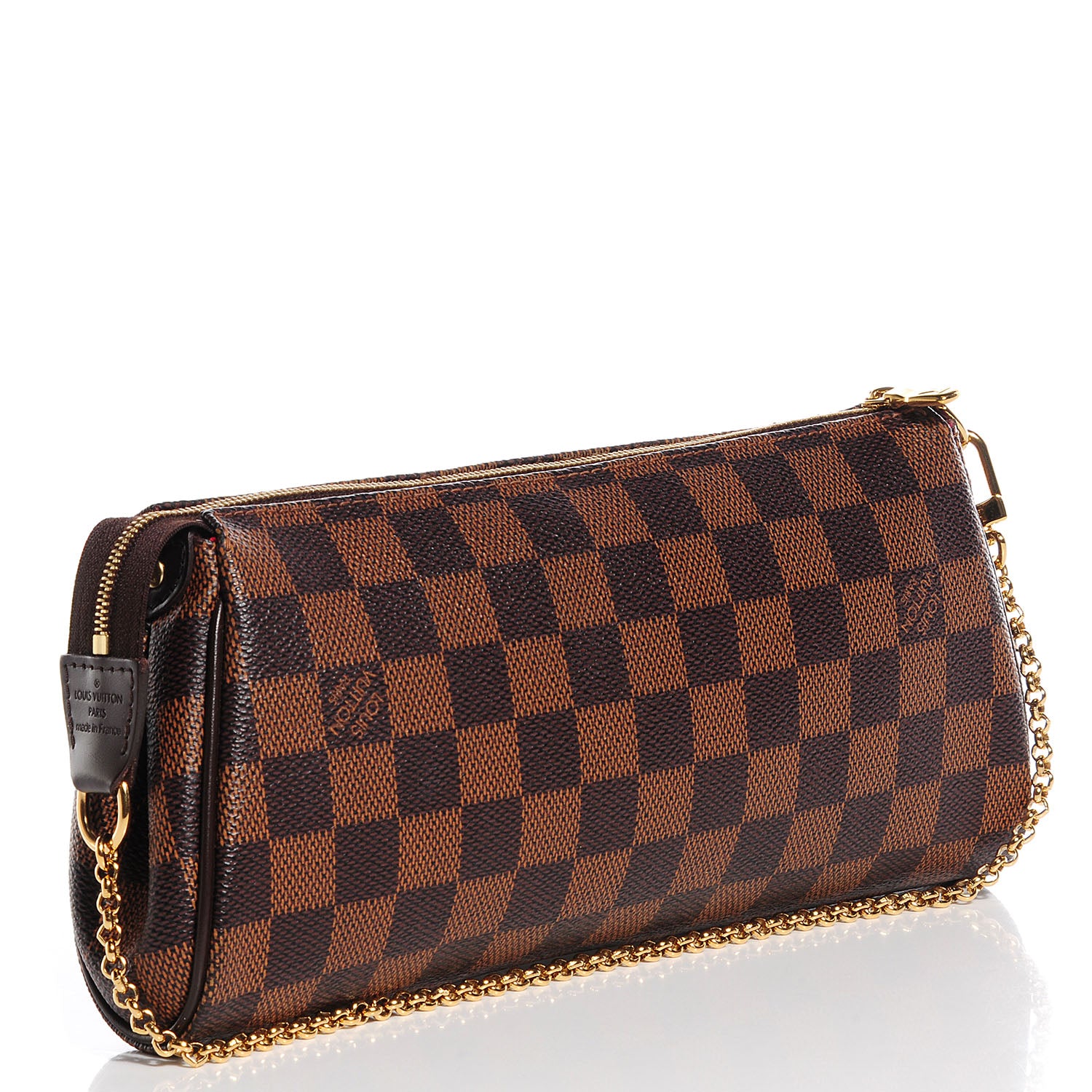 Louis Vuitton Damier Ebene Eva Clutch 3 of 7