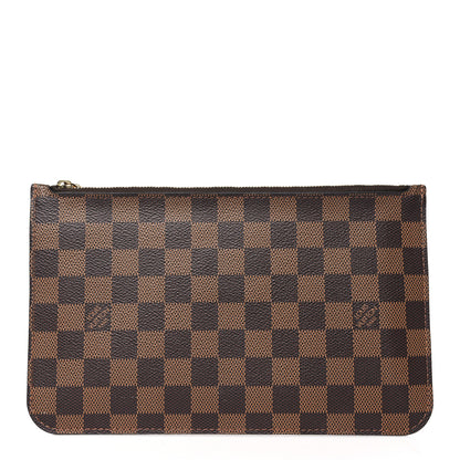 Louis Vuitton Damier Ebene Neverfull MM GM Pochette 1 of 11