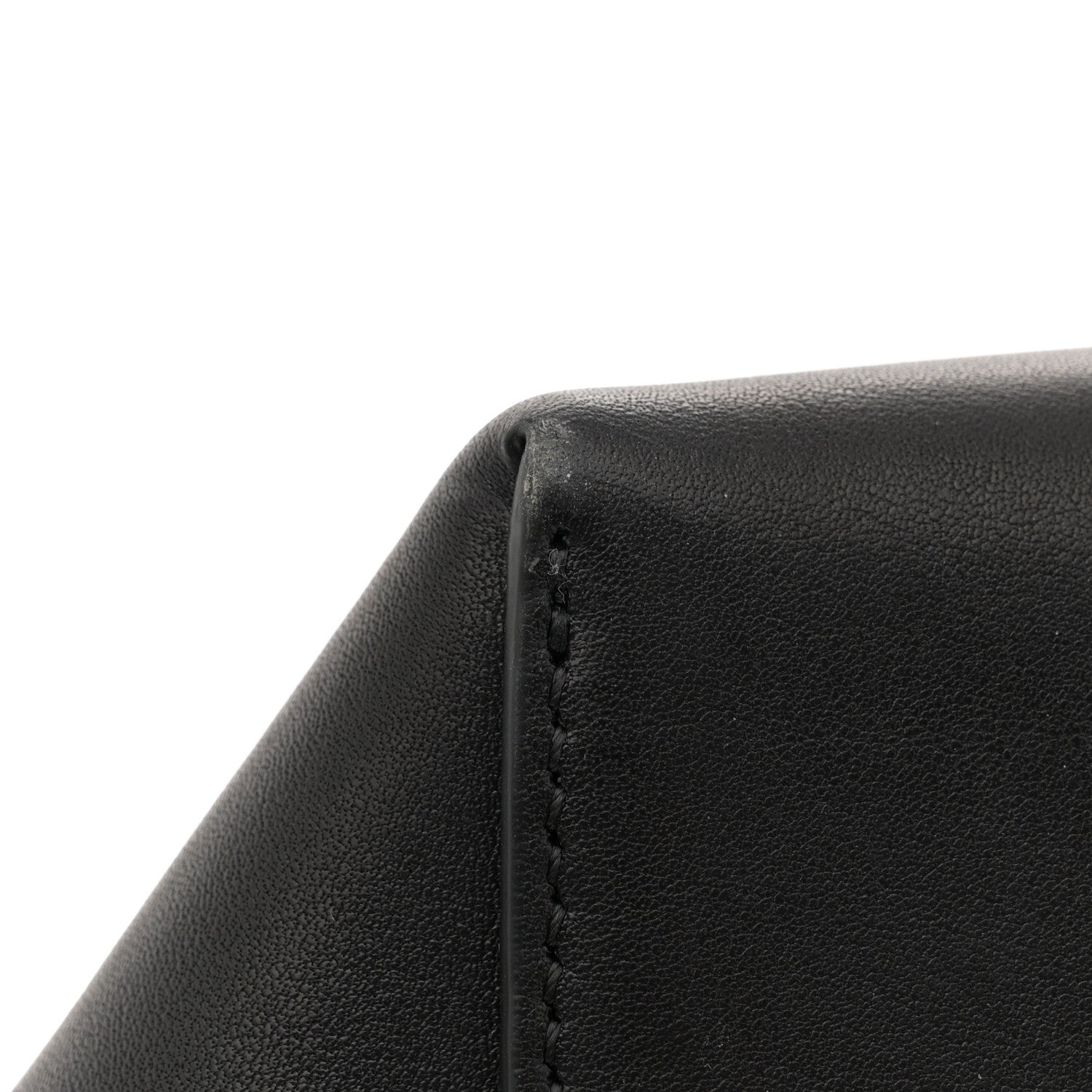 The Row Polished Saddle Calfskin Medium N/S Park Tote Black 11 of 12