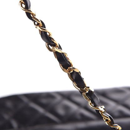 Chanel Lambskin Quilted Tote Black 17 of 18