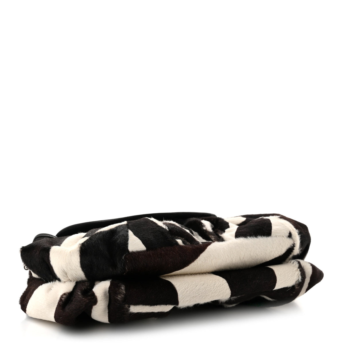 Christian Dior Pony Hair Zebra Print Jazzclub Shoulder Bag 4 of 10