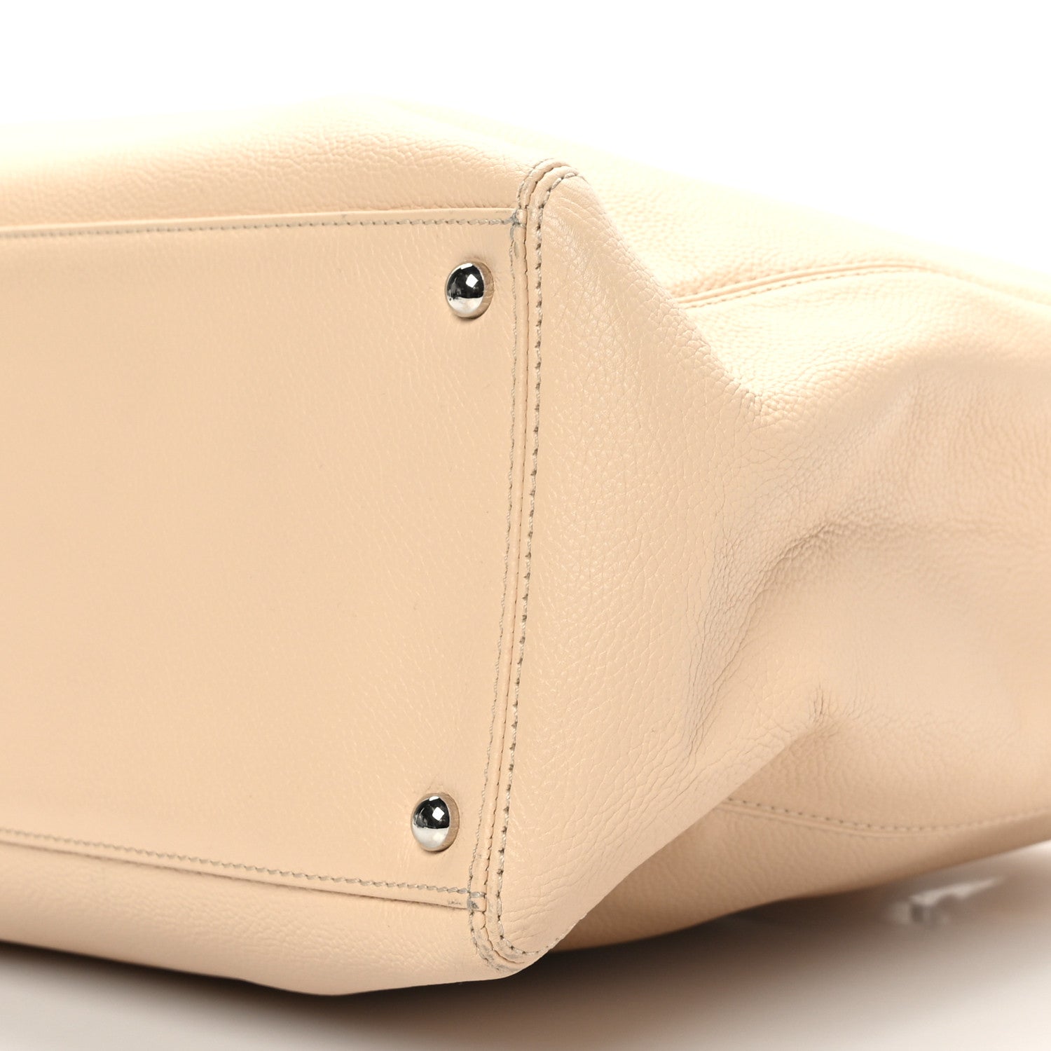 Chanel Calfskin Cerf Executive Shopper Tote Beige 8 of 8