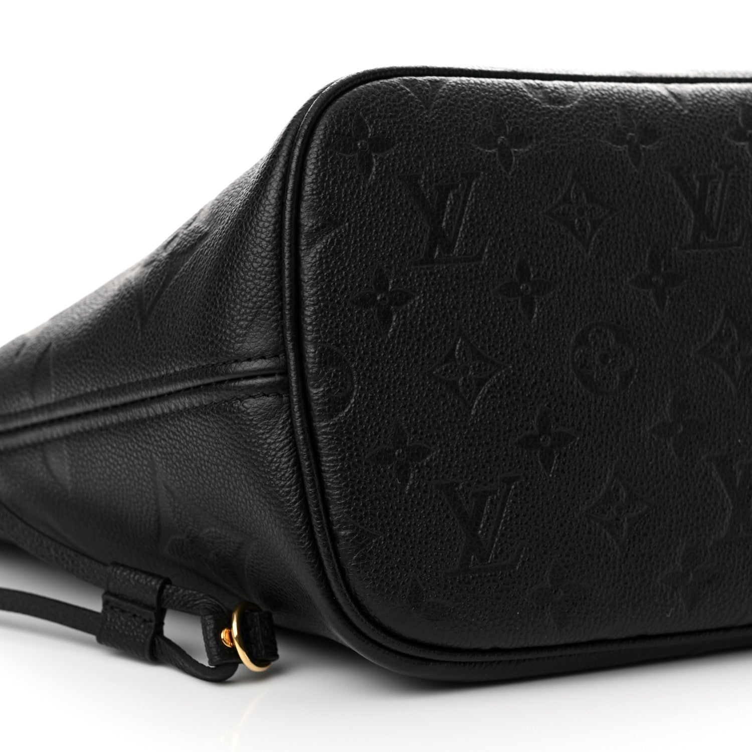 Louis Vuitton Empreinte Monogram Giant Neverfull MM Black 8 of 9