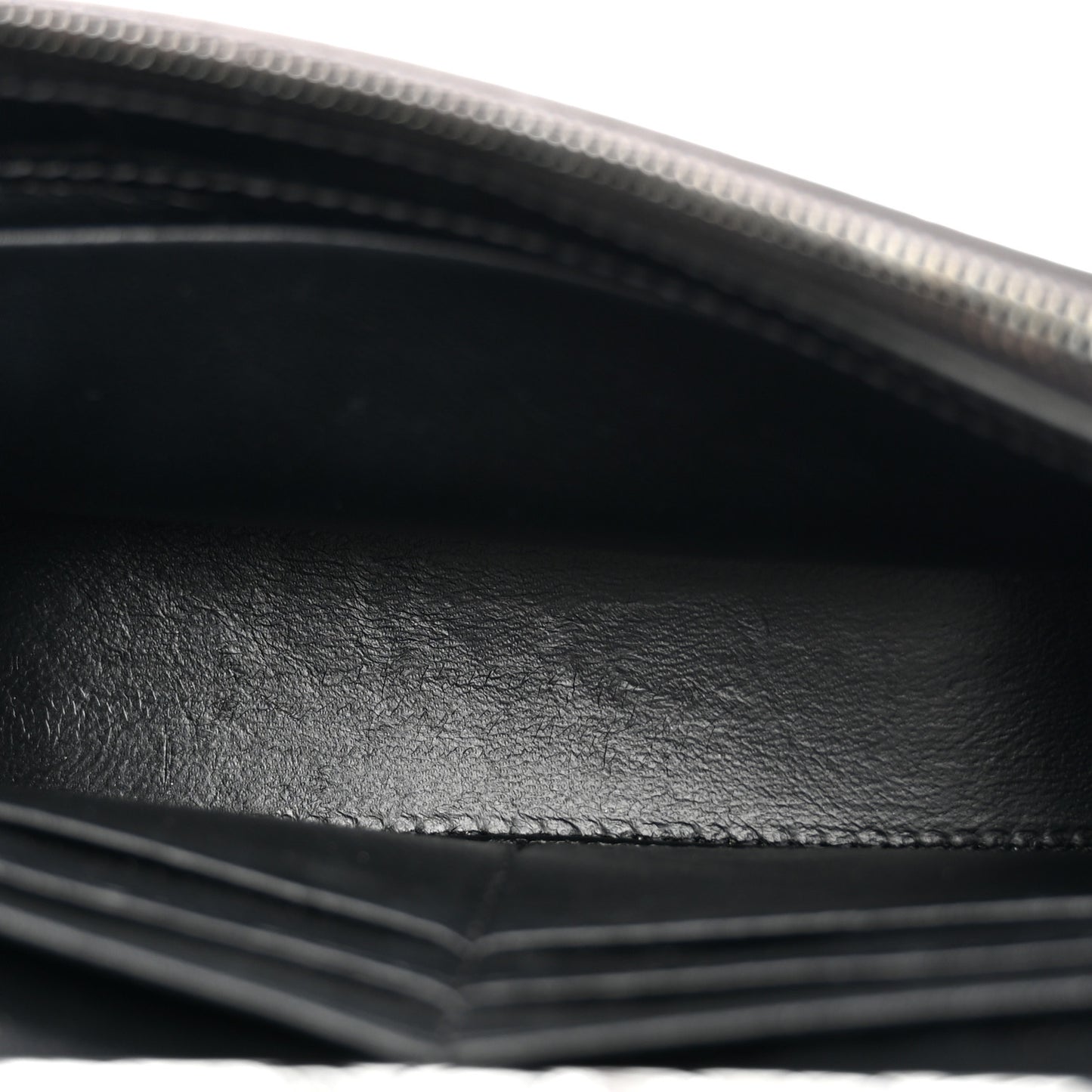 Shiny Metallic Calfskin Crocodile Embossed Hourglass Chain Bag Gunmetal
