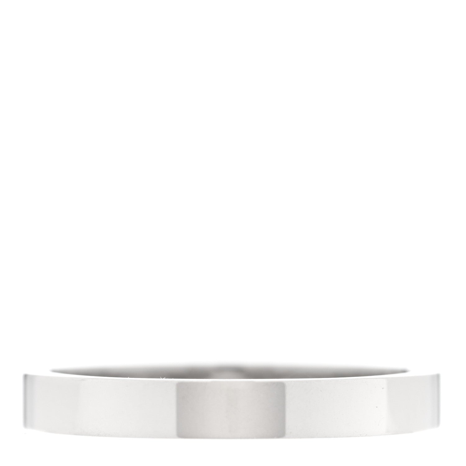 Cartier Platinum Diamond 3mm C De Cartier Wedding Band Ring 61 9.5 3 of 5