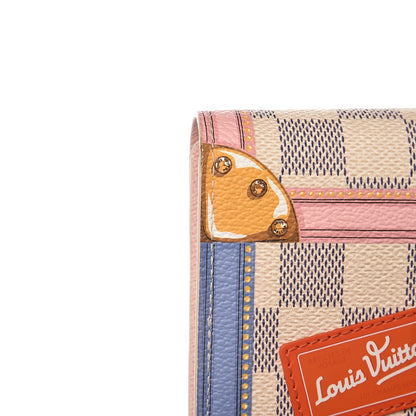 Louis Vuitton Damier Azur Summer Trunks Sarah Wallet NM 7 of 7