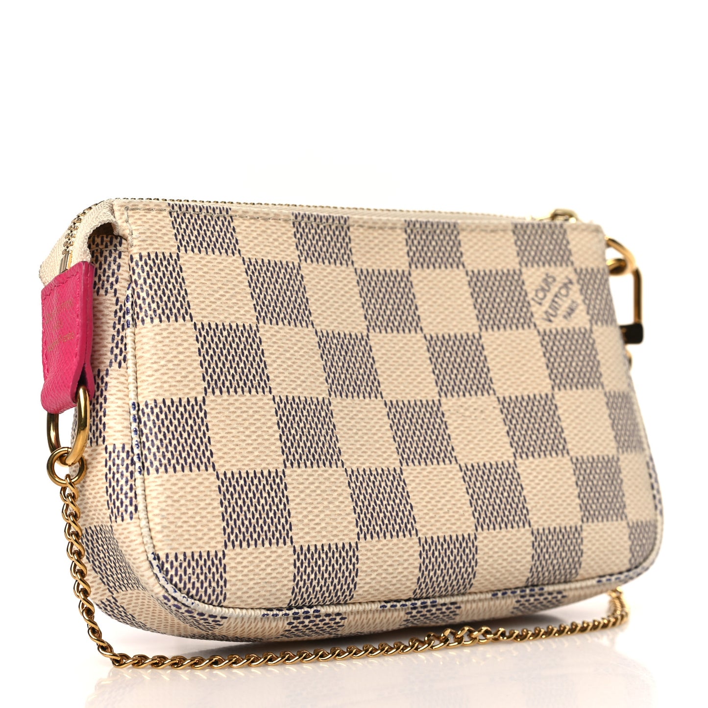 Damier Azur 2015 Christmas Animation Mini Pochette Accessories