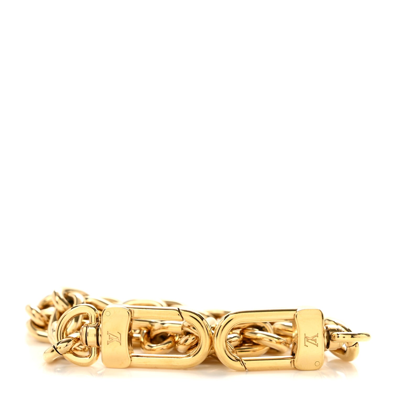 Louis Vuitton Monogram Loop Chain Strap Gold 3 of 4