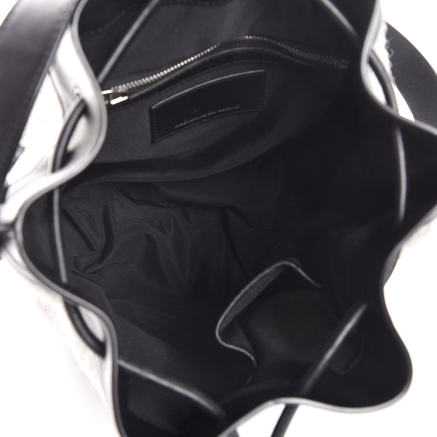 Elaphe Felt Drawstring Bucket Black