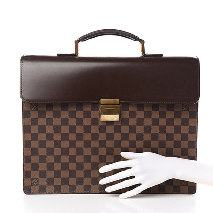 Louis Vuitton Damier Ebene Altona PM Briefcase 2 of 12