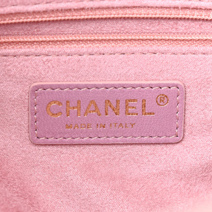 Chanel Caviar Deauville Drawstring Bucket Bag Light Pink 5 of 8
