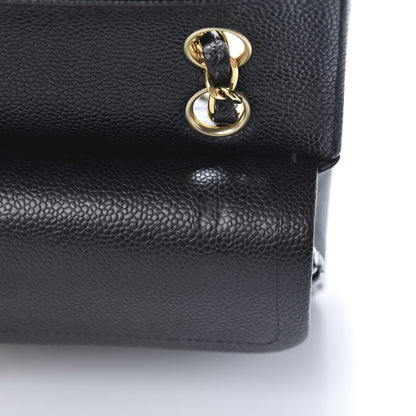 Chanel Caviar Quilted Small Double Flap Black 12 of 14