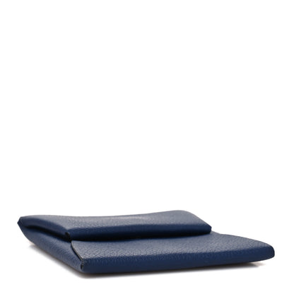 Hermes Evercolor Bastia Verso Coin Purse Bleu Saphir Bleu France 4 of 9