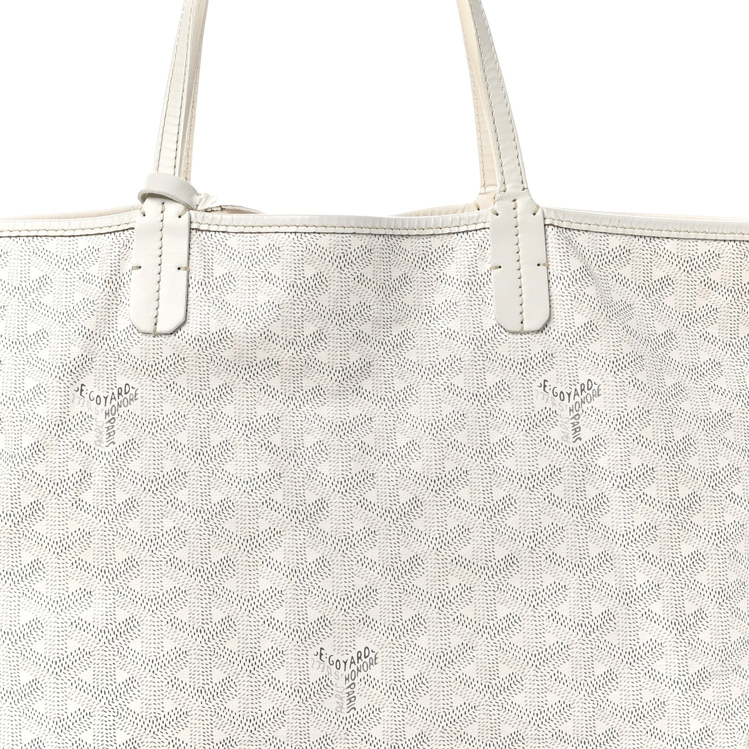 Goyard Goyardine Saint Louis PM White 9 of 12