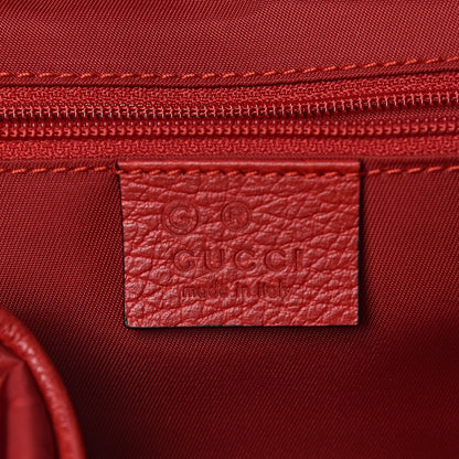 Gucci Nylon Monogram Dolmias Pouch Vibrant Red 6 of 10