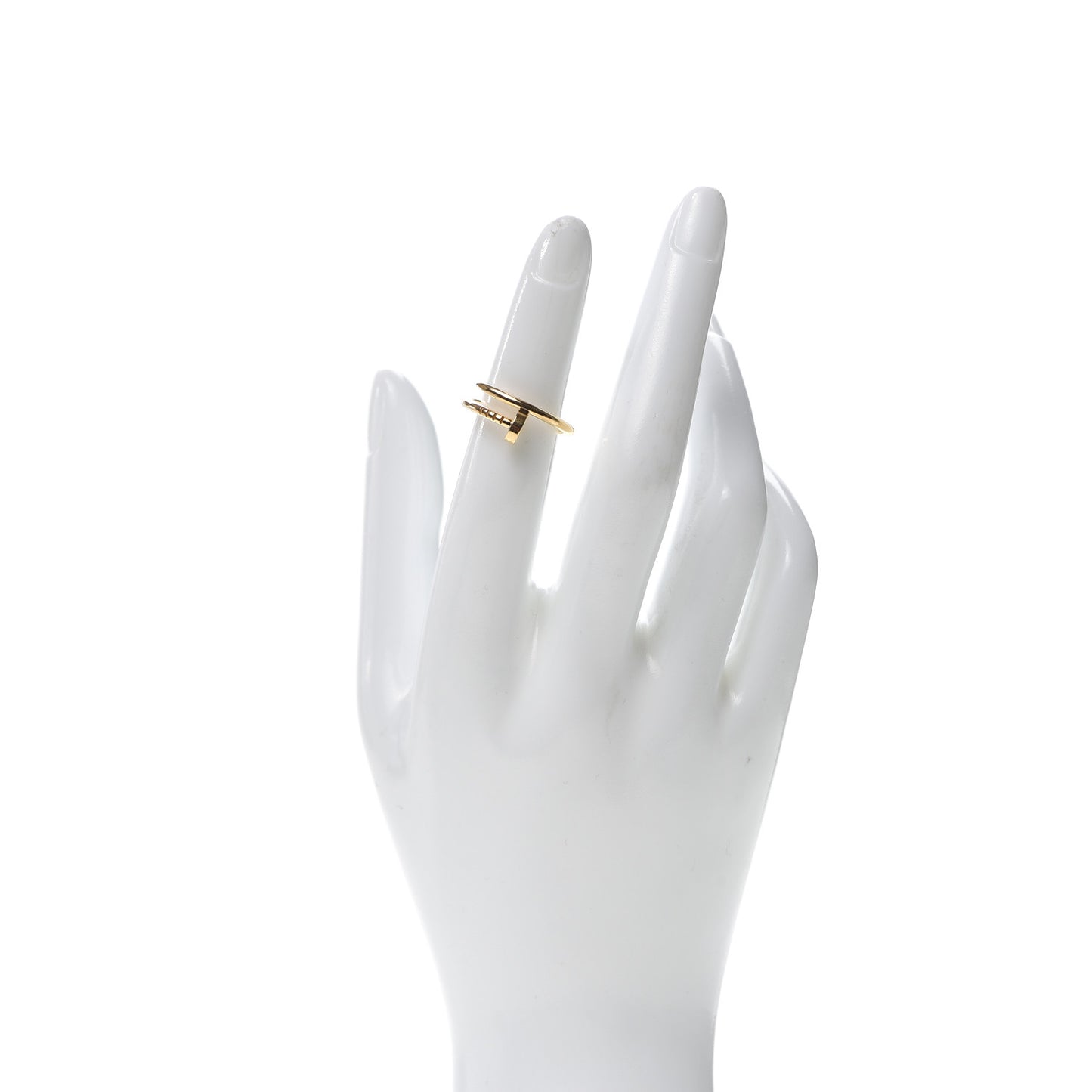 18K Yellow Gold Small Juste Un Clou Ring 50 5.25